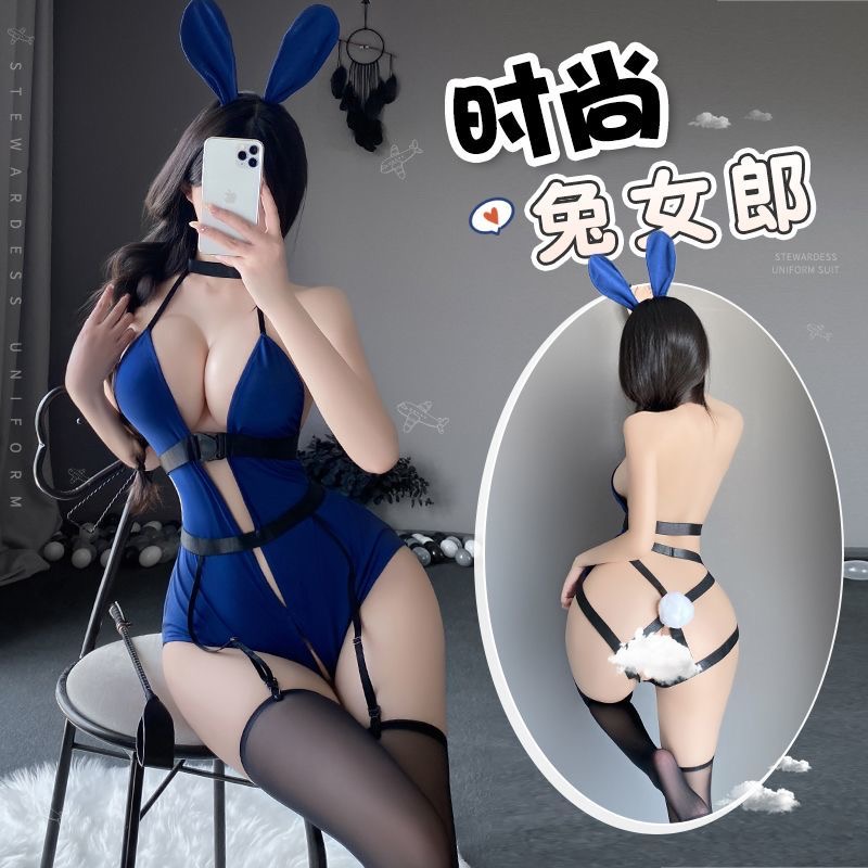 曼烟&middot;俏皮兔女郎情趣性感制服诱惑约会套装战衣